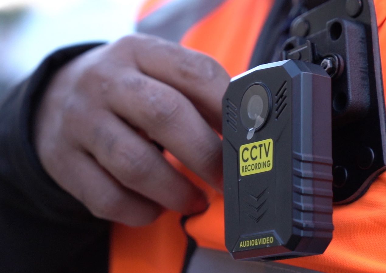 body camera in use